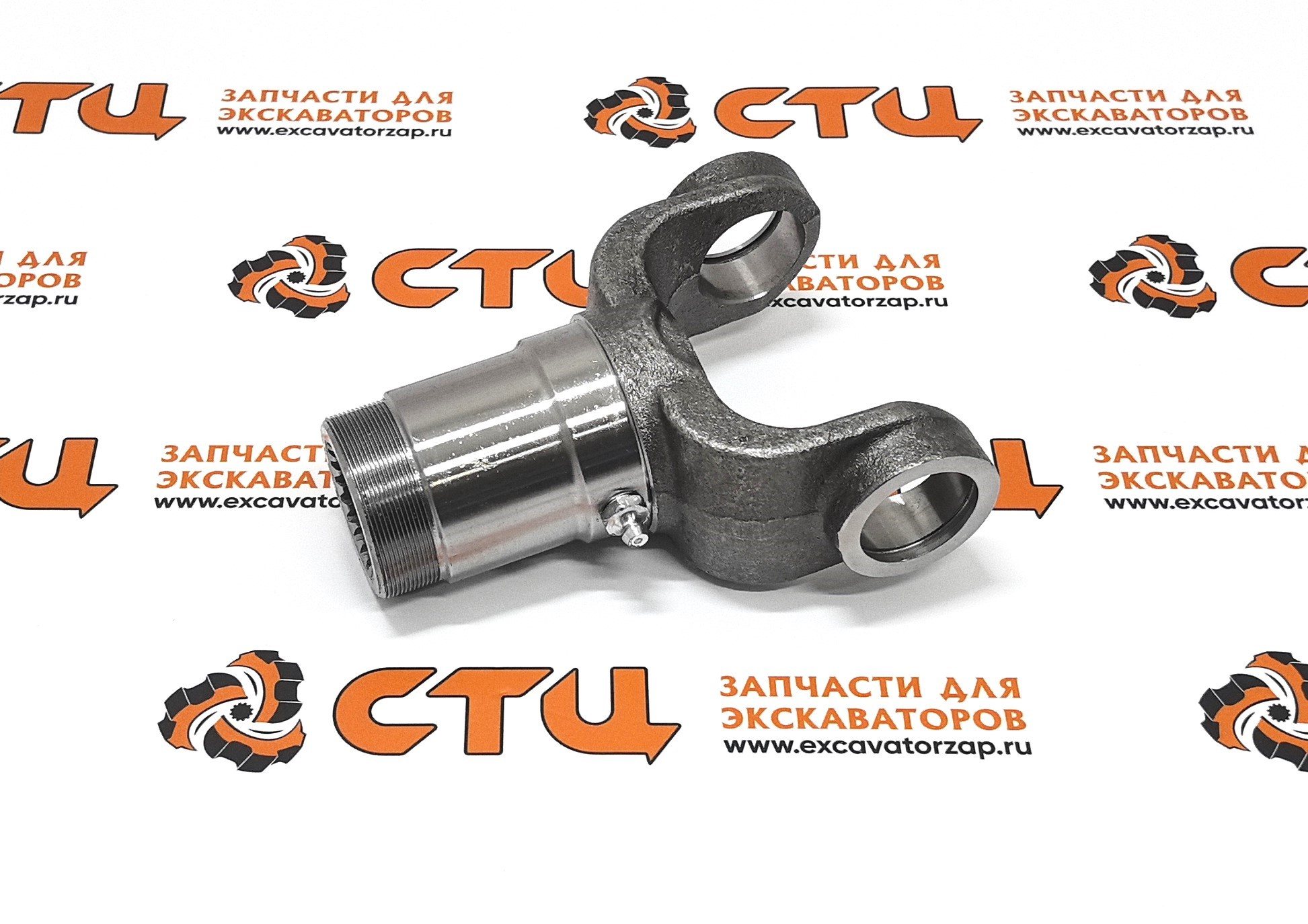 Вилка (хвостовик, фланец) XKCP-00263 переднего карданного вала 81U6-30052 экскаватора погрузчика HYUNDAI H940S