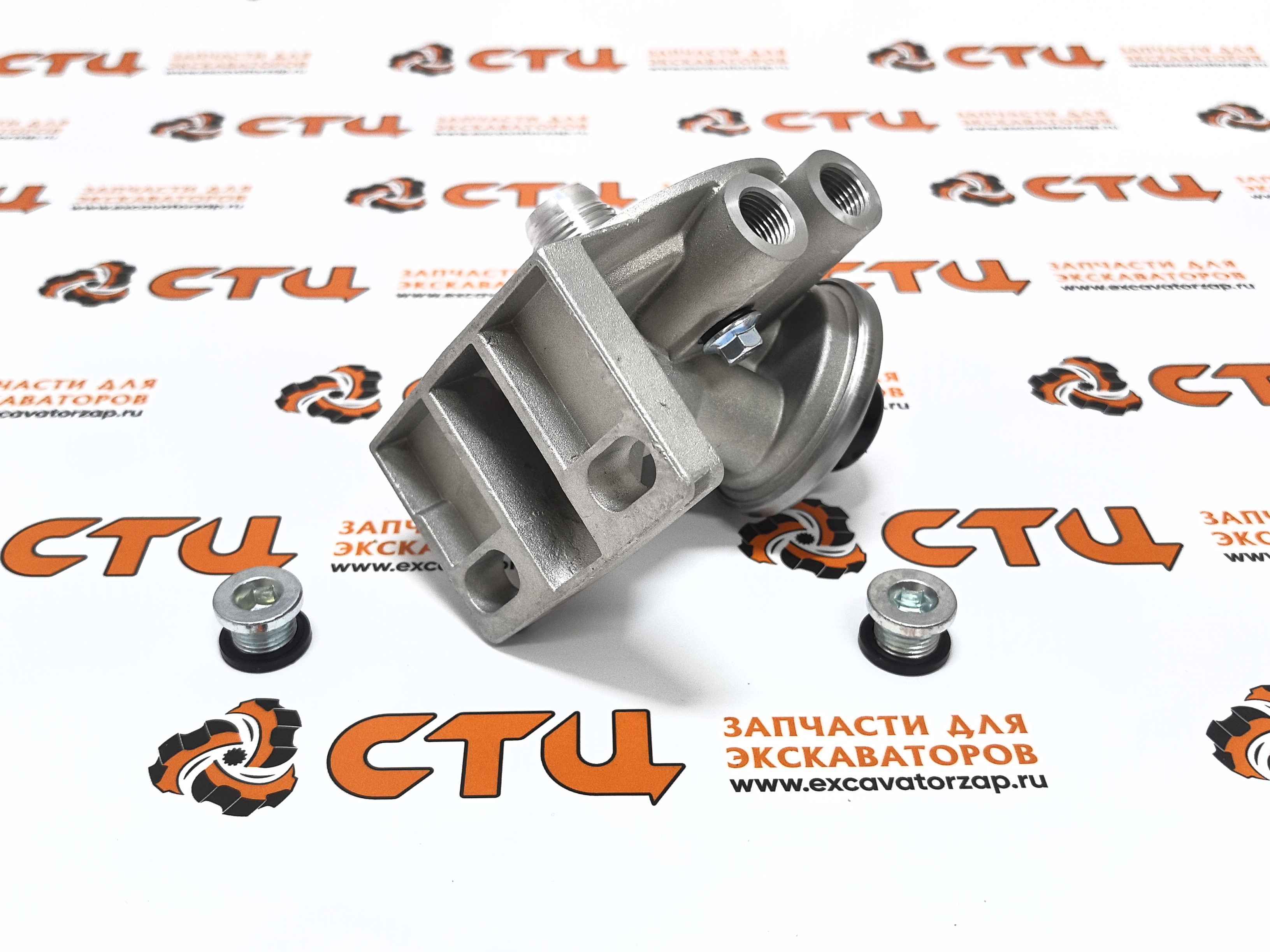 Корпус (голова, без подогрева) фильтра 11LD-20240 грубой очистки экскаватора HYUNDAI