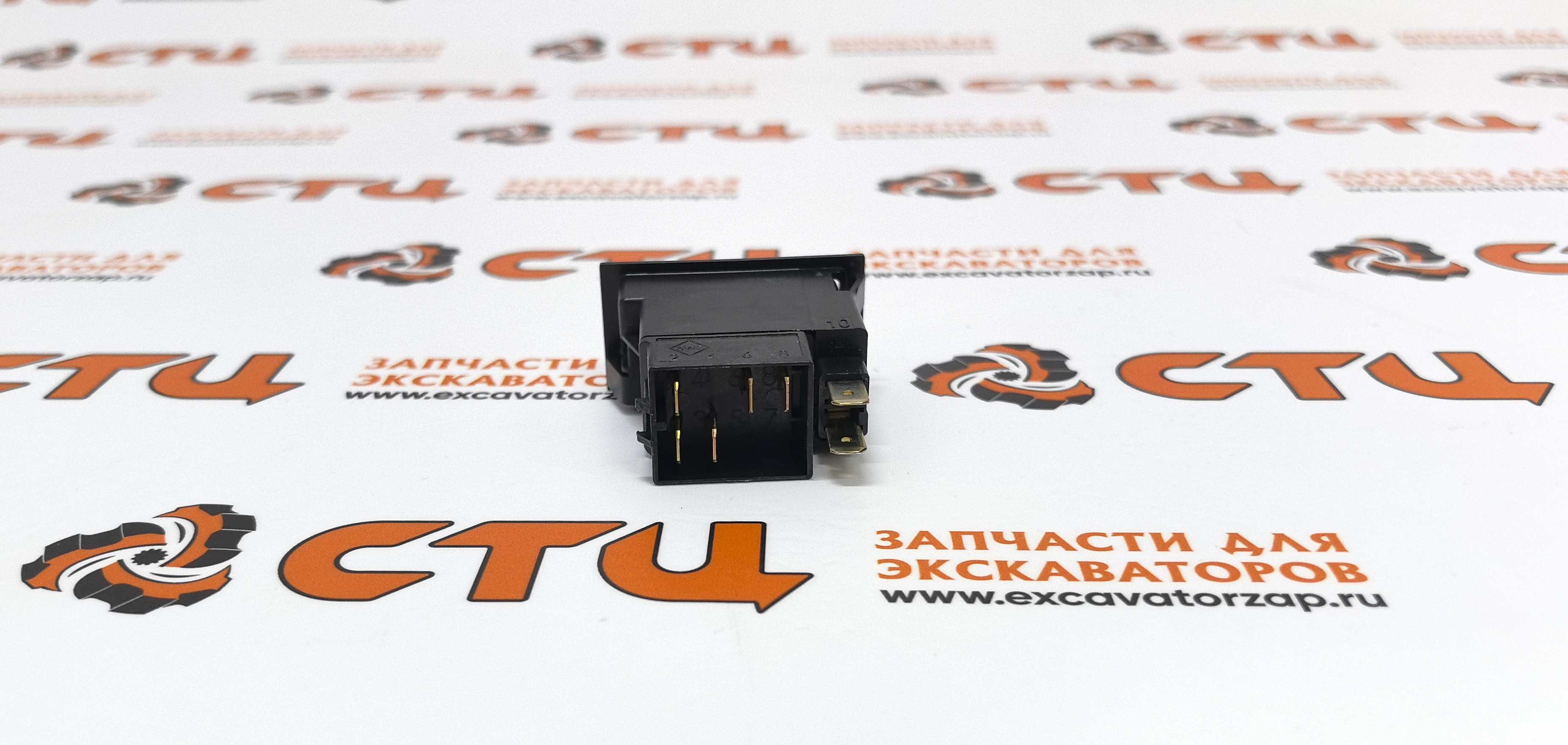 Переключатель (кнопка) 21U2-12020 рабочего заднего света экскаватора погрузчика HYUNDAI H940S