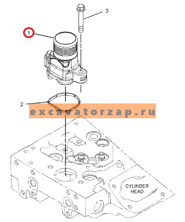Запчасти для двигателя CAT