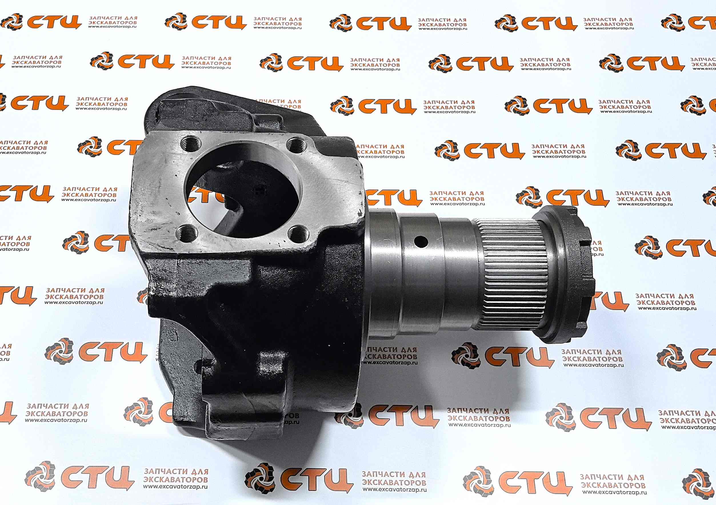 Кулак поворотный 4472.298.227, 4472298227, 4472-298-227 правый моста экскаватора HYUNDAI R200W7, R200W7A, R210W-9