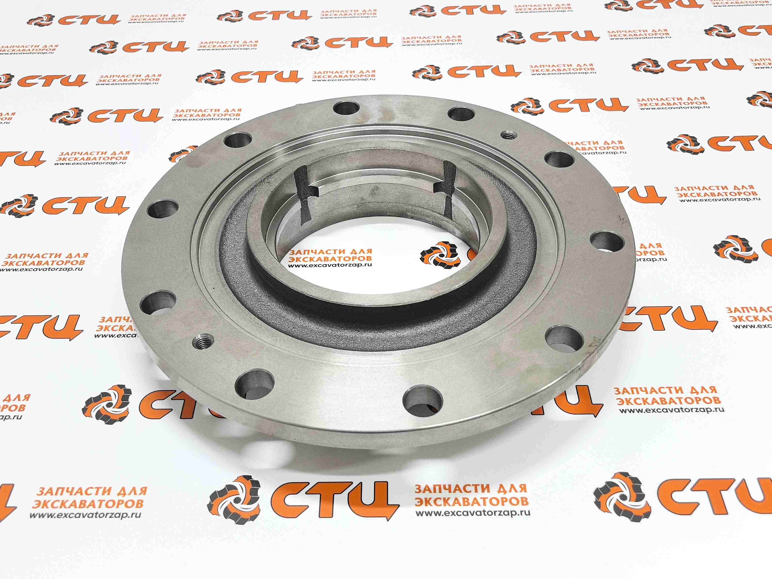 Ступица 112.06.053.03, 1120605303 (аналог, КНР) переднего, заднего мостов экскаватора Hyundai R140W-7